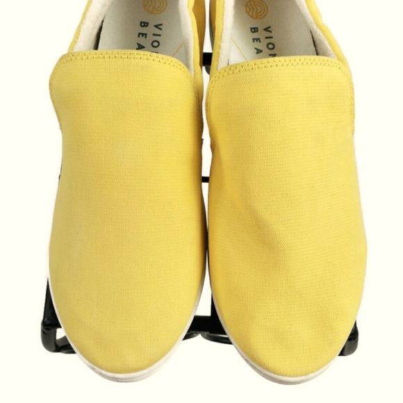 Vionic Beach Marshall Sun Yellow Slip-On Washable 3-Zone Comfort Shoe Womens 11 - Picture 2 of 12
